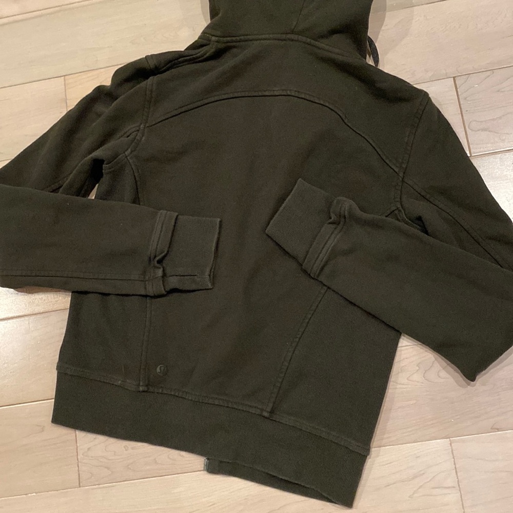 Lululemon Soft Stretch Cotton Basic Olive Green H… - image 7